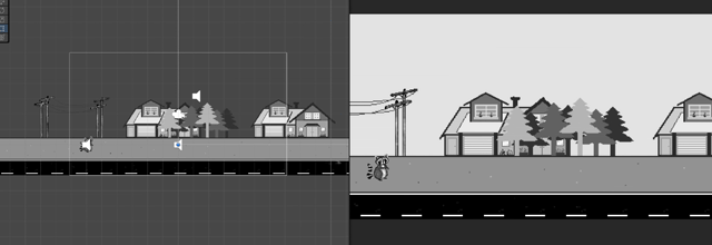 Raccoon Run level design preview